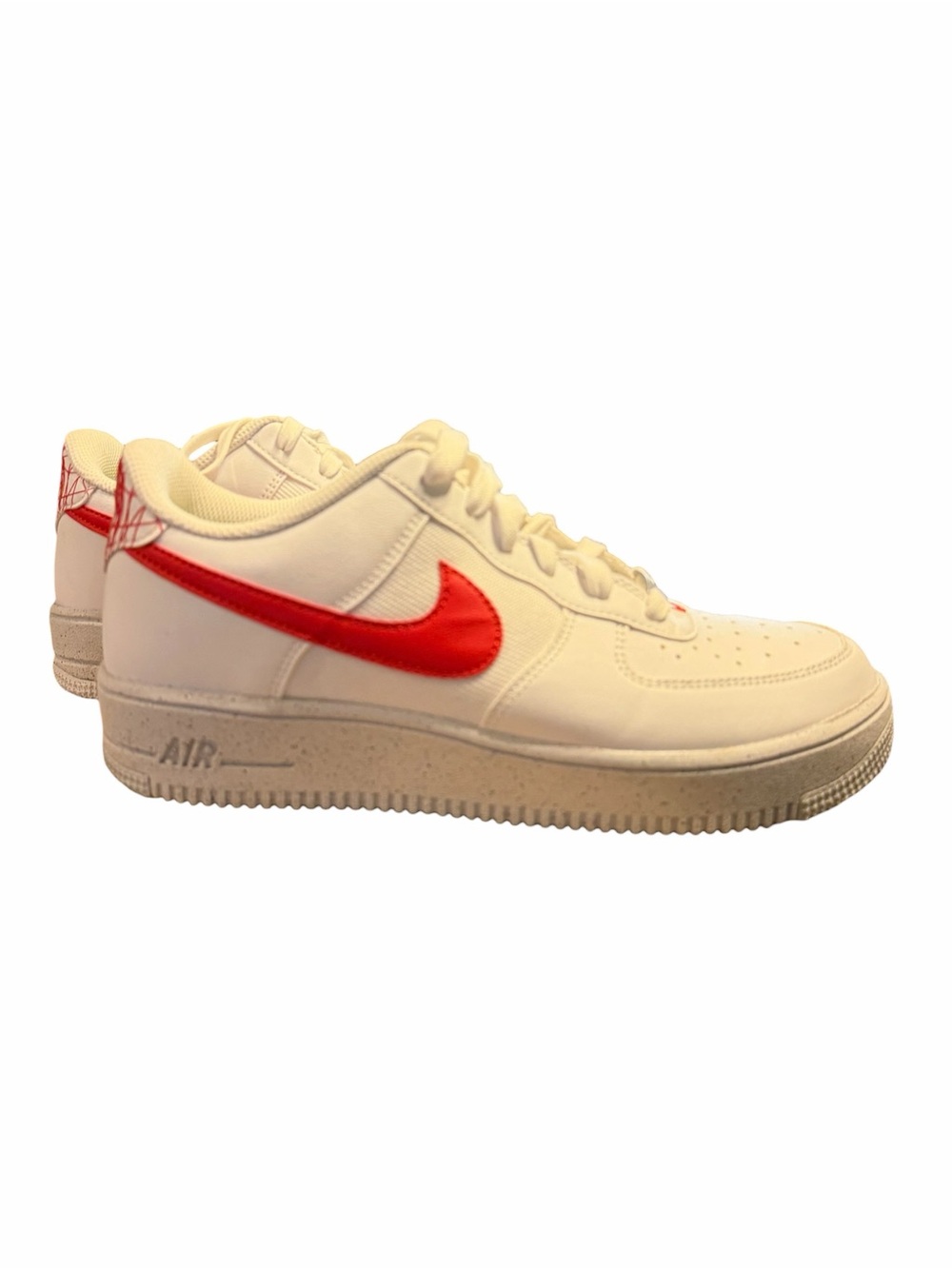 Nike White and red Youth Shoes (7Y)